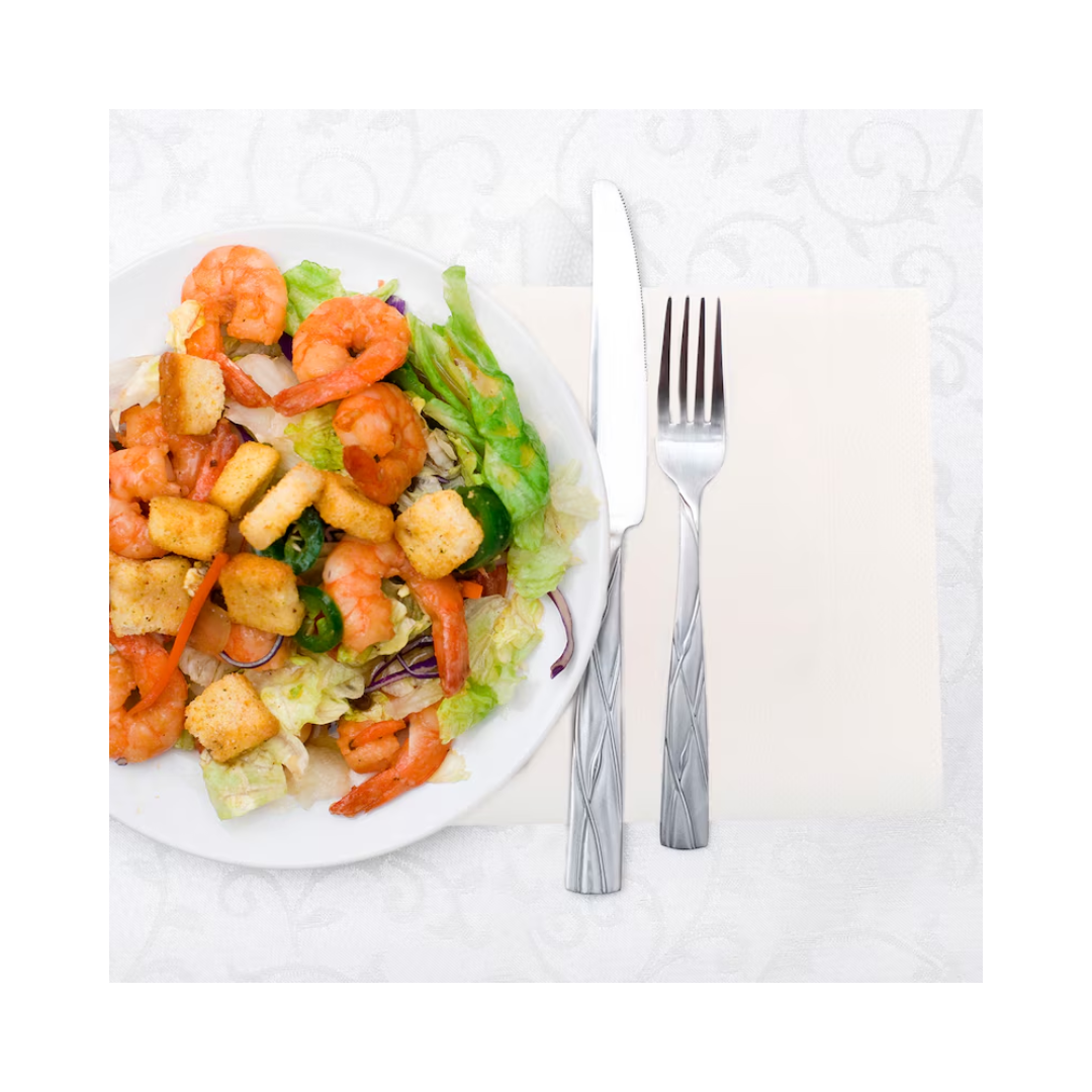 Tork® Advanced Extra Soft 1/4 Fold 3 Ply Dinner Napkin – White, 17" x 16.3", 3 Ply
