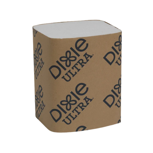 Dixie® Ultra® Interfold 2-Ply Napkin Dispenser Refill – White, 6.5" x 9.85"