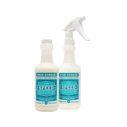 Stain Gobbler Enzyme Cleaner Concentrate – 16 oz. with Mixing Bottle and Sprayer
