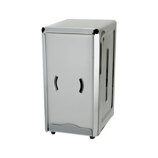 Winco® Full Size Stainless Steel Napkin Dispenser – 3.5" x 7"