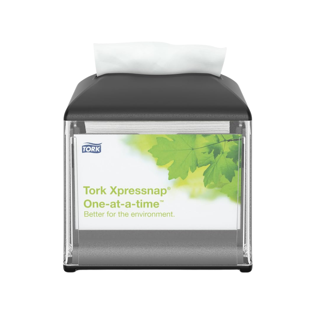 Tork® Classic Xpressnap® Café® Napkin Dispenser – Black, N10 System