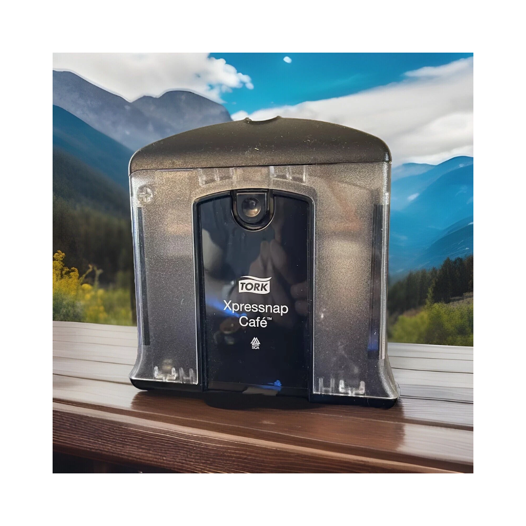 Tork® Classic Xpressnap® Café® Napkin Dispenser – Black, N10 System