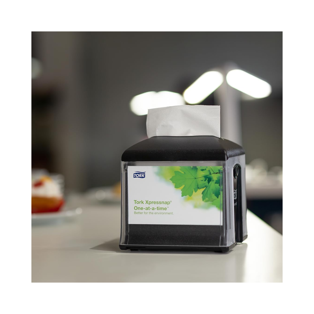 Tork® Classic Xpressnap® Café® Napkin Dispenser – Black, N10 System