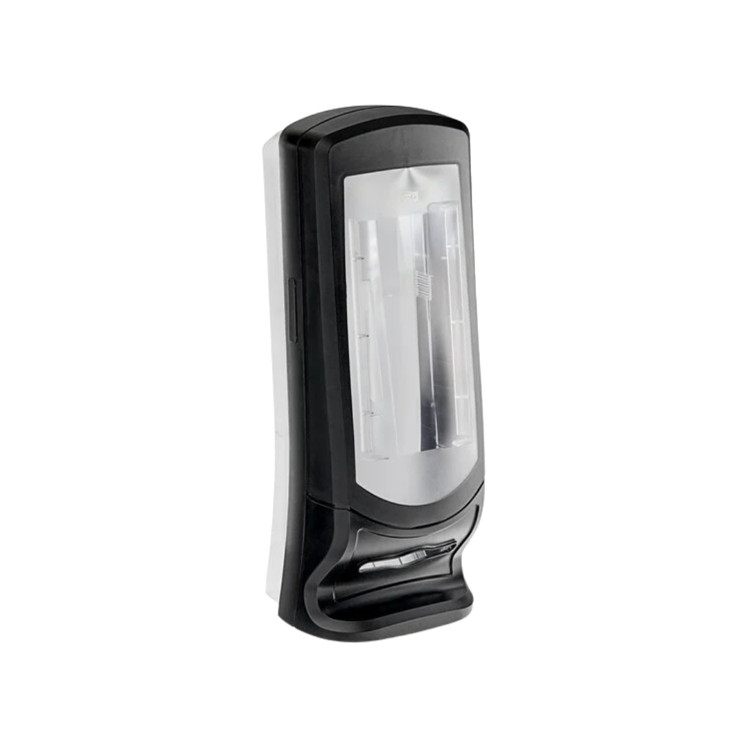Tork® Signature Xpressnap® Stand Napkin Dispenser – Black, N4 System, 24.5" × 9.3" × 9.3"