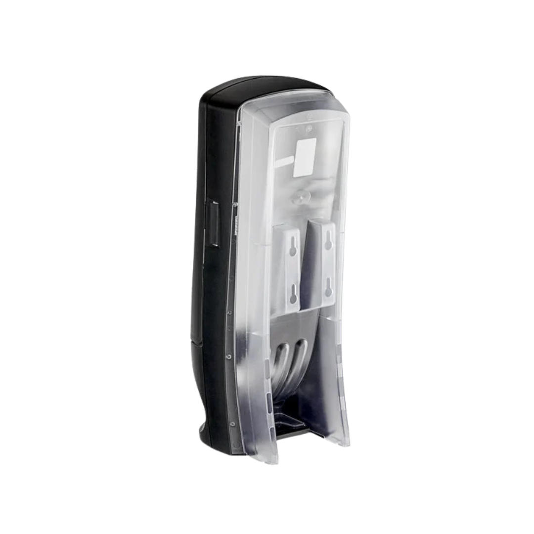Tork® Signature Xpressnap® Stand Napkin Dispenser – Black, N4 System, 24.5" × 9.3" × 9.3"