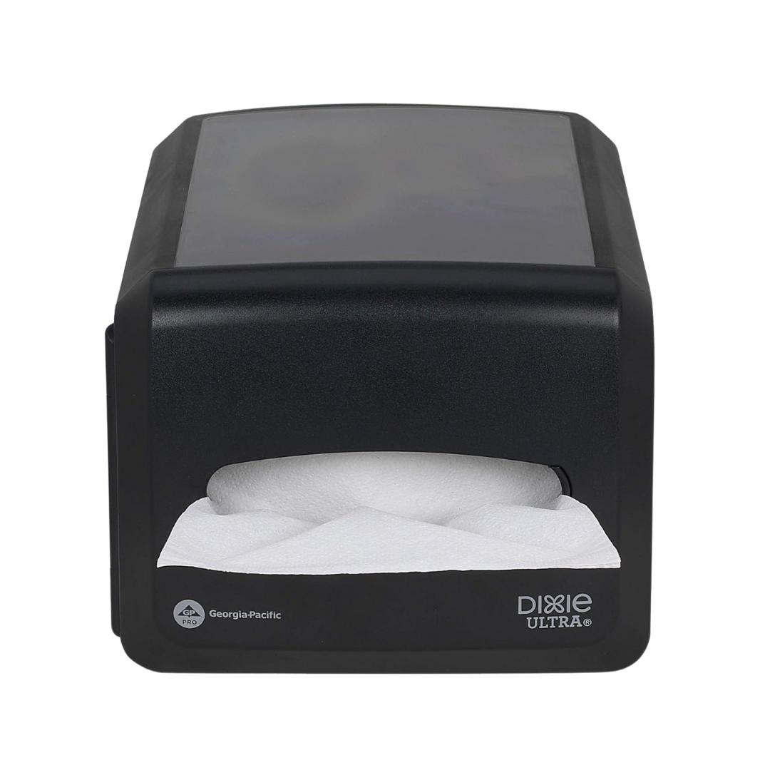 GP Pro™ Dixie® Ultra™ Countertop Interfold Napkin Dispenser – Black, Holds 500 Napkins