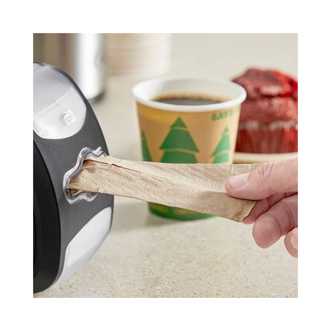 Tork® Xpressnap Fit® Natural Dispenser Napkin – 6.5" x 8.39", N14 System, 2-Ply, Holds 4,320 Napkins