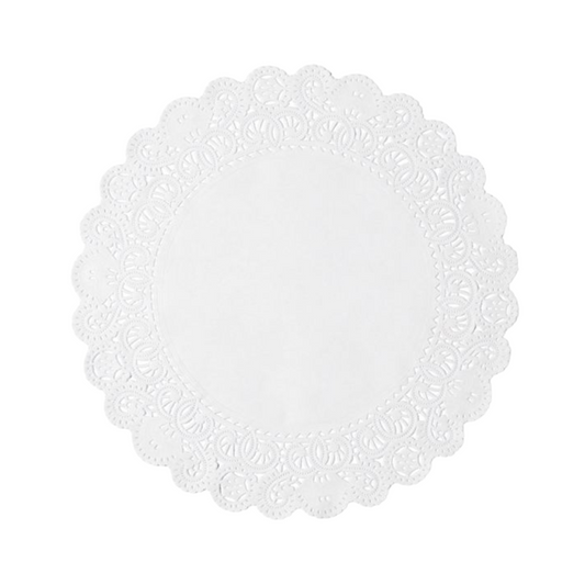 Hoffmaster® French Lace Doily – 10", White Paper