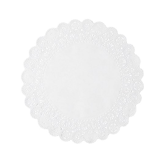Hoffmaster® French Lace Doily – 12", White Paper