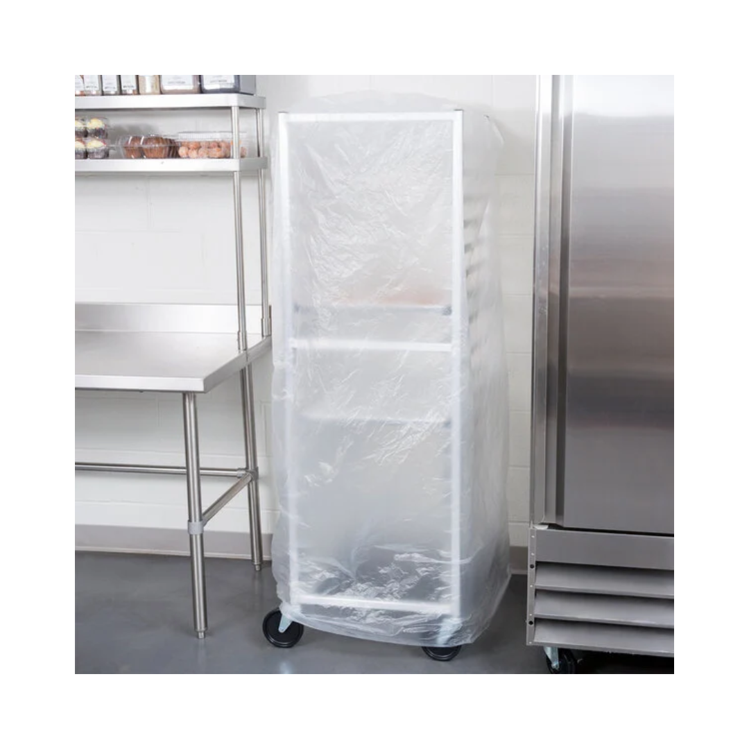 LK® High Density Bun Pan Rack Cover On A Roll – 52" x 80", Gauge .0006