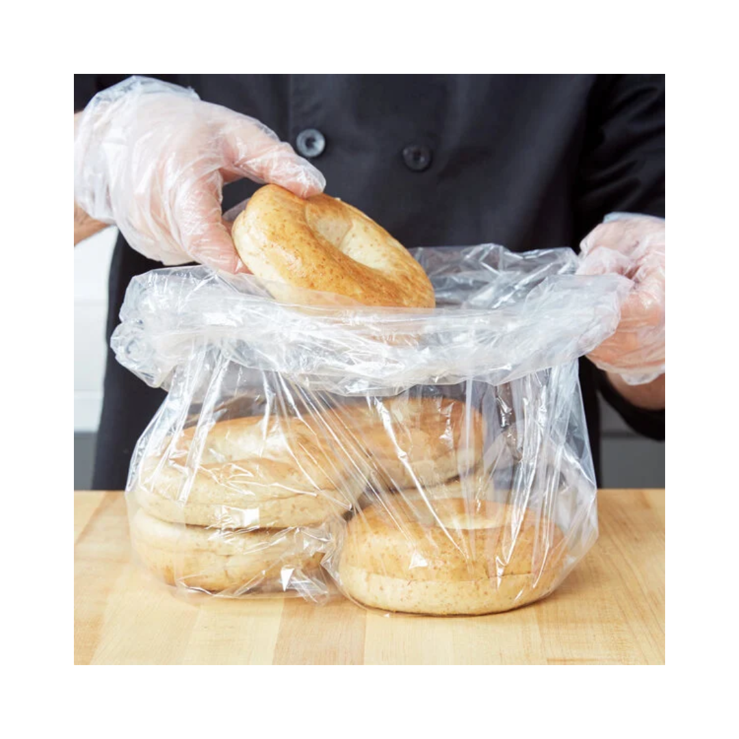 LK® Polyethylene Gusset Bag – 12" x 6" x 24", Gauge .00075