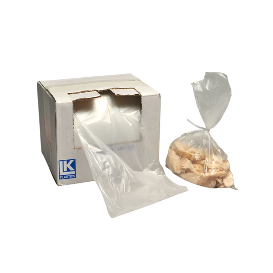LK® Utility Bags on Roll with Twist Ties – 18 x 24, 0.60 Gauge