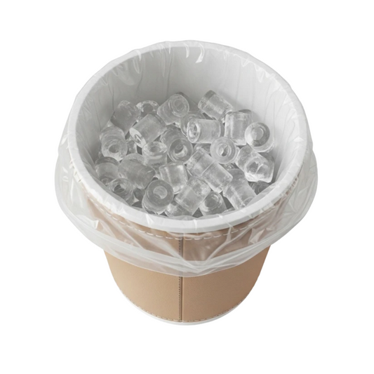 Berry® Ice Bucket Liners – 6 x 4 x 12, Clear, No Print, 0.60 mil