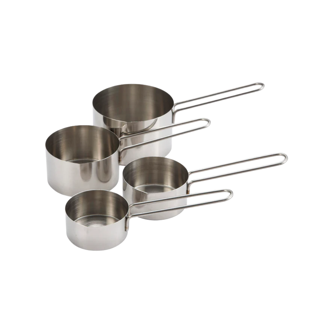 Winco® Stainless Steel Measuring Cup Set – 4 Piece