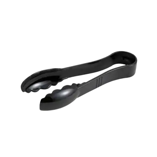 Winco® Polycarbonate Utility Tongs – 6", (Black & Clear)