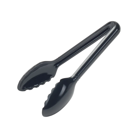 Winco® Curv™ Serving Tongs – 6", 9", Black