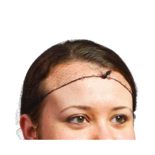 Royal® LightWeight Latex Free Hairnet – 28", Black
