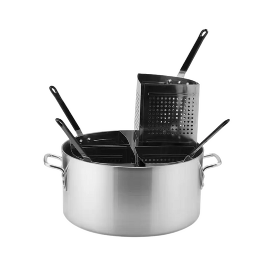 Winco® Win‑Ware Pasta Cooker – 20 Qt, 4‑Inset Set