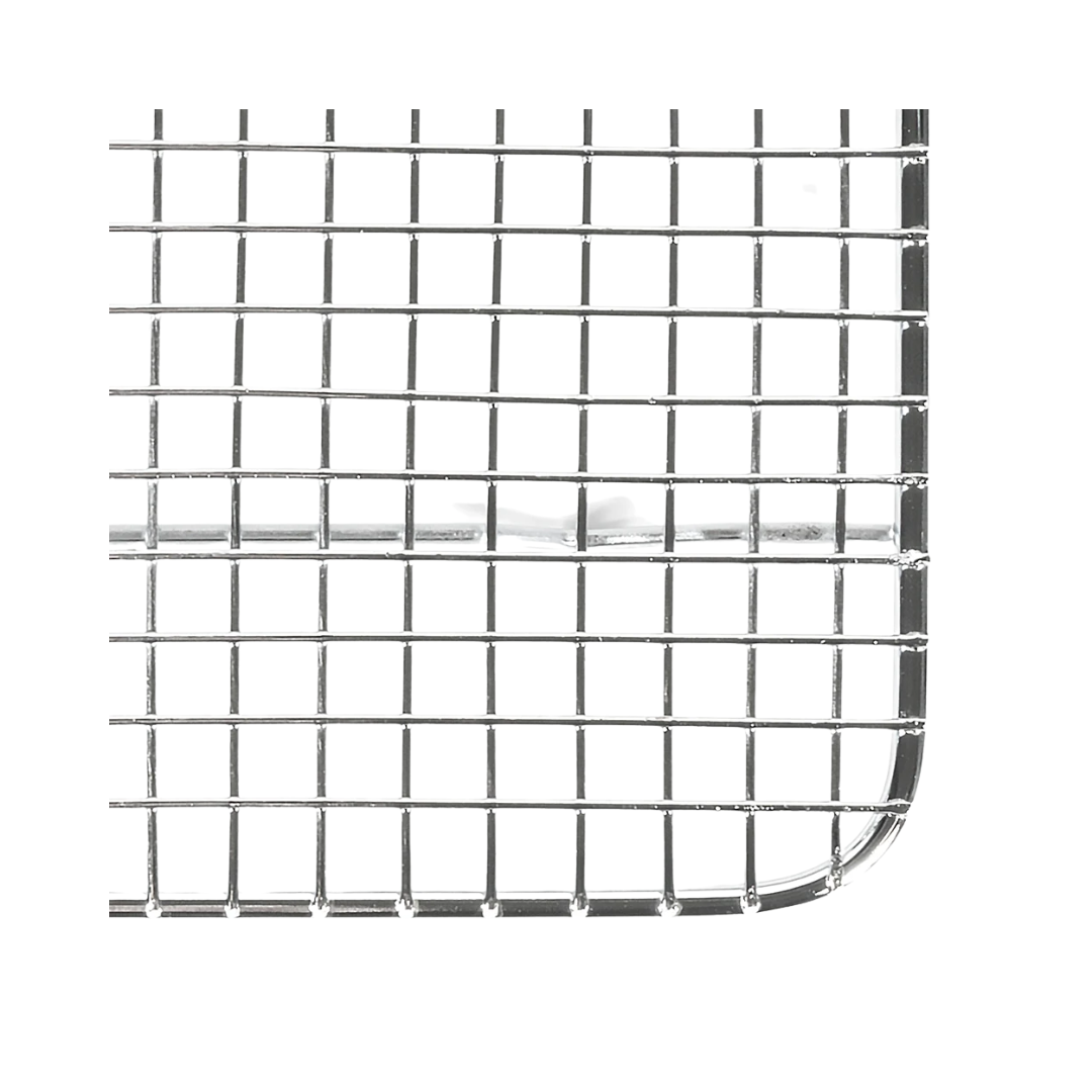 Winco® Stainless Steel Steam Pan Grate – 1/2 Size, 8" x 10"
