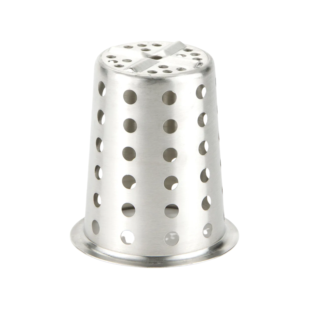 Winco® Perforated Stainless Steel Flatware Cylinder – NSF Certified