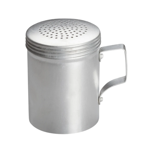 Winco® Aluminum Dredge with Handle – 10 oz.