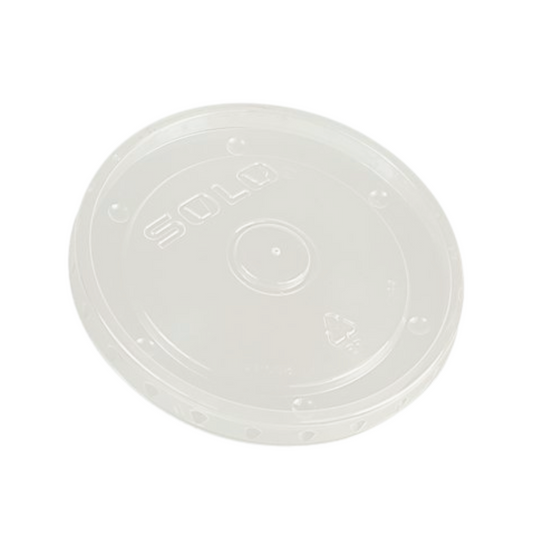 Solo® PP Plastic Lid For 6-10 oz. Food Container - Clear