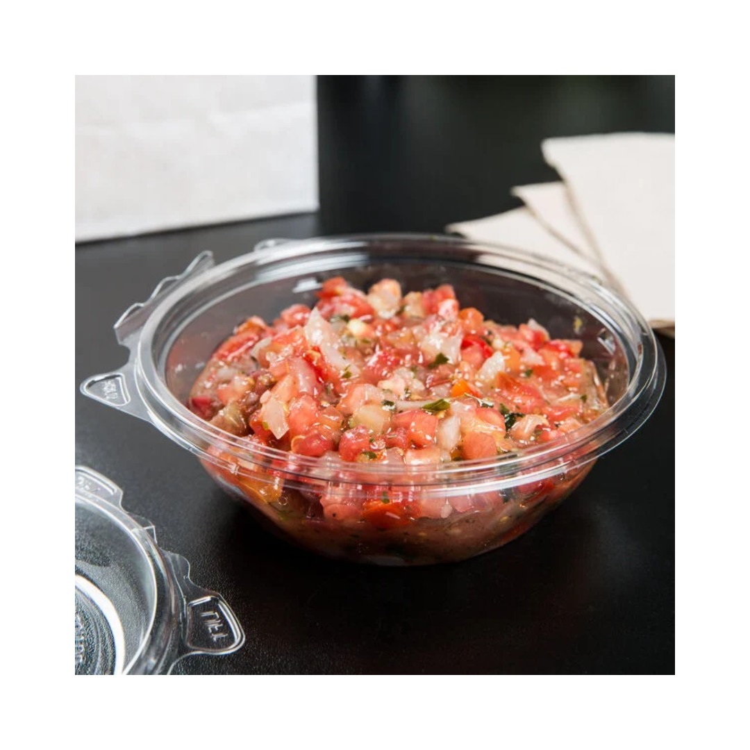 Dart® Safe Seal™ Tamper Resistant Bowls w/Dome Lids – 8 oz & 48 oz