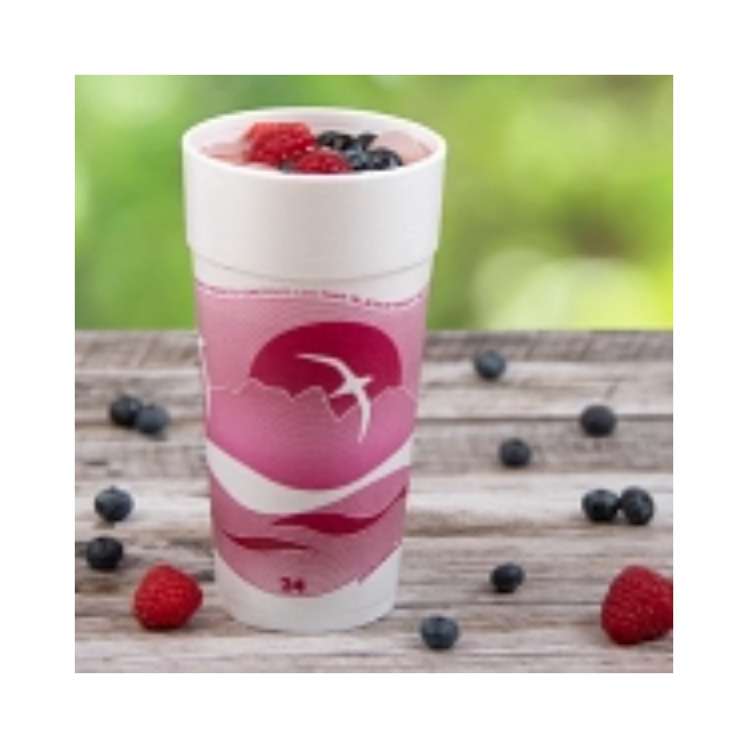 Dart® Horizon® Foam Cups – Color-Coded Insulated, 8 oz to 44 oz