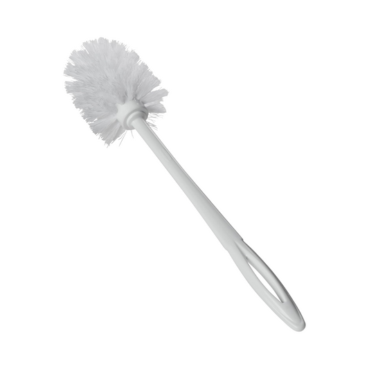 Rubbermaid® Toilet Bowl Brush – Plastic Handle, Polypropylene Fill, 14.5" Length, White