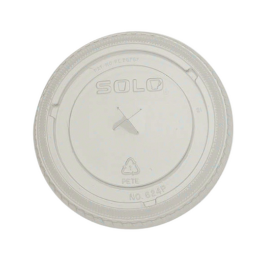 Solo® Clear Lid with Straw Slot for Y20 Cups