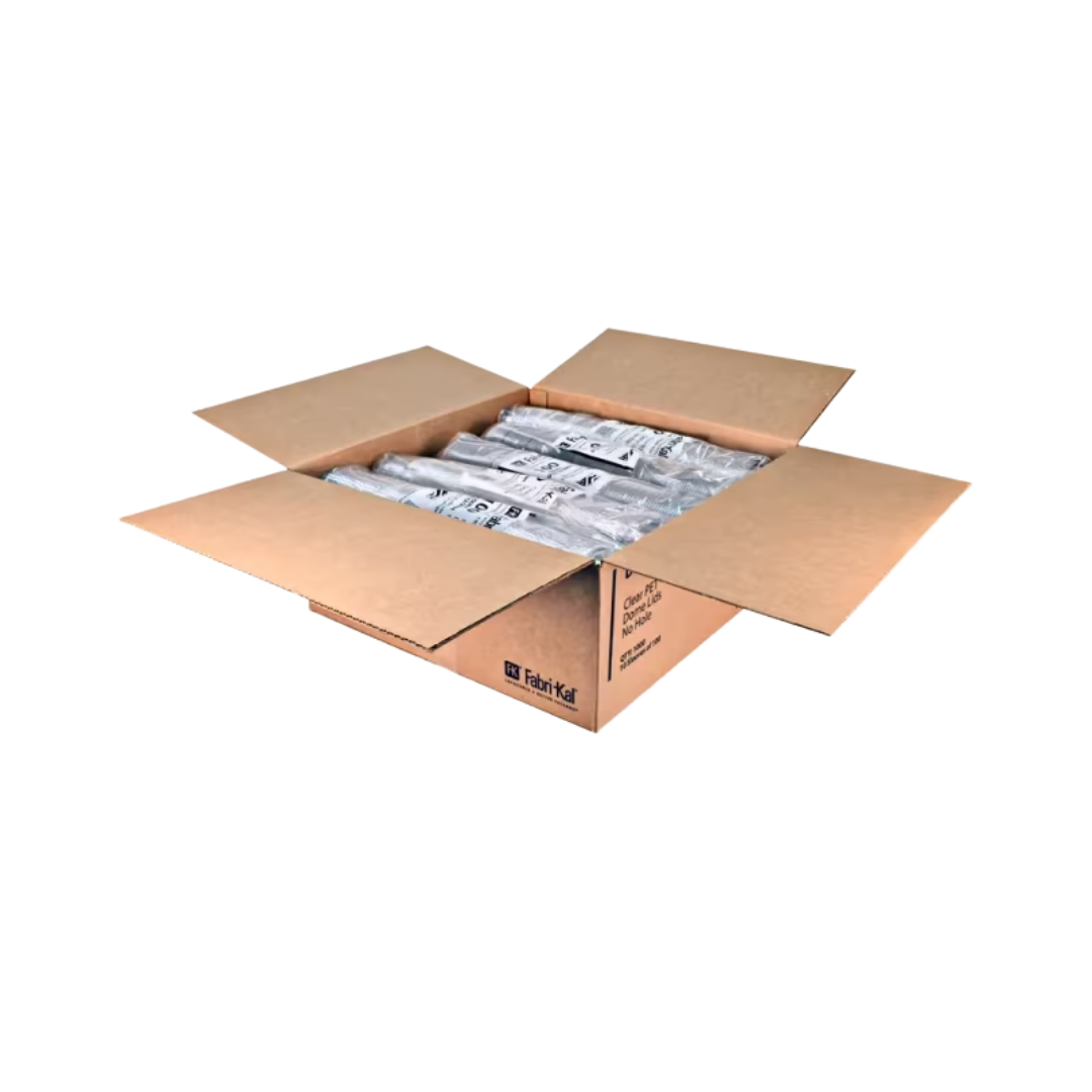 Fabri-Kal® Clear APET Dome Lids w/o Hole
