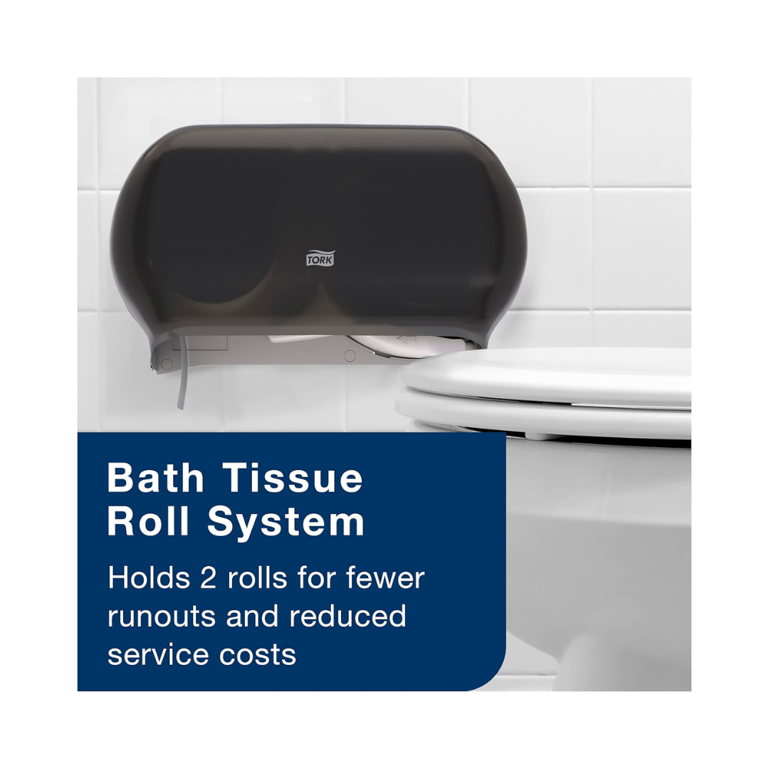 Tork® Advanced 2-Ply Bath Tissue Roll – 4" x 3.8", 500 Sheets