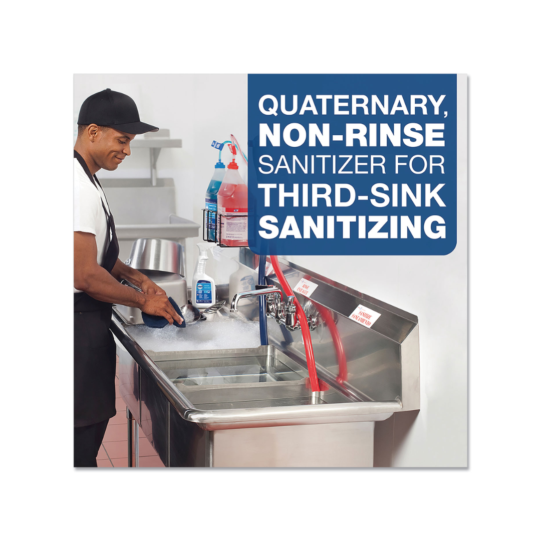 Clean Quick® Professional Broad Range Quaternary Sanitizer – 1 Gallon, Closed Loop