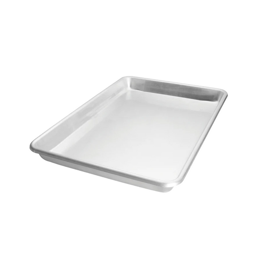 Winco® Aluminum Bake/Roast Pans – Heavy Duty, 14 & 12 Gauge, 25 3/4" x 17 3/4"