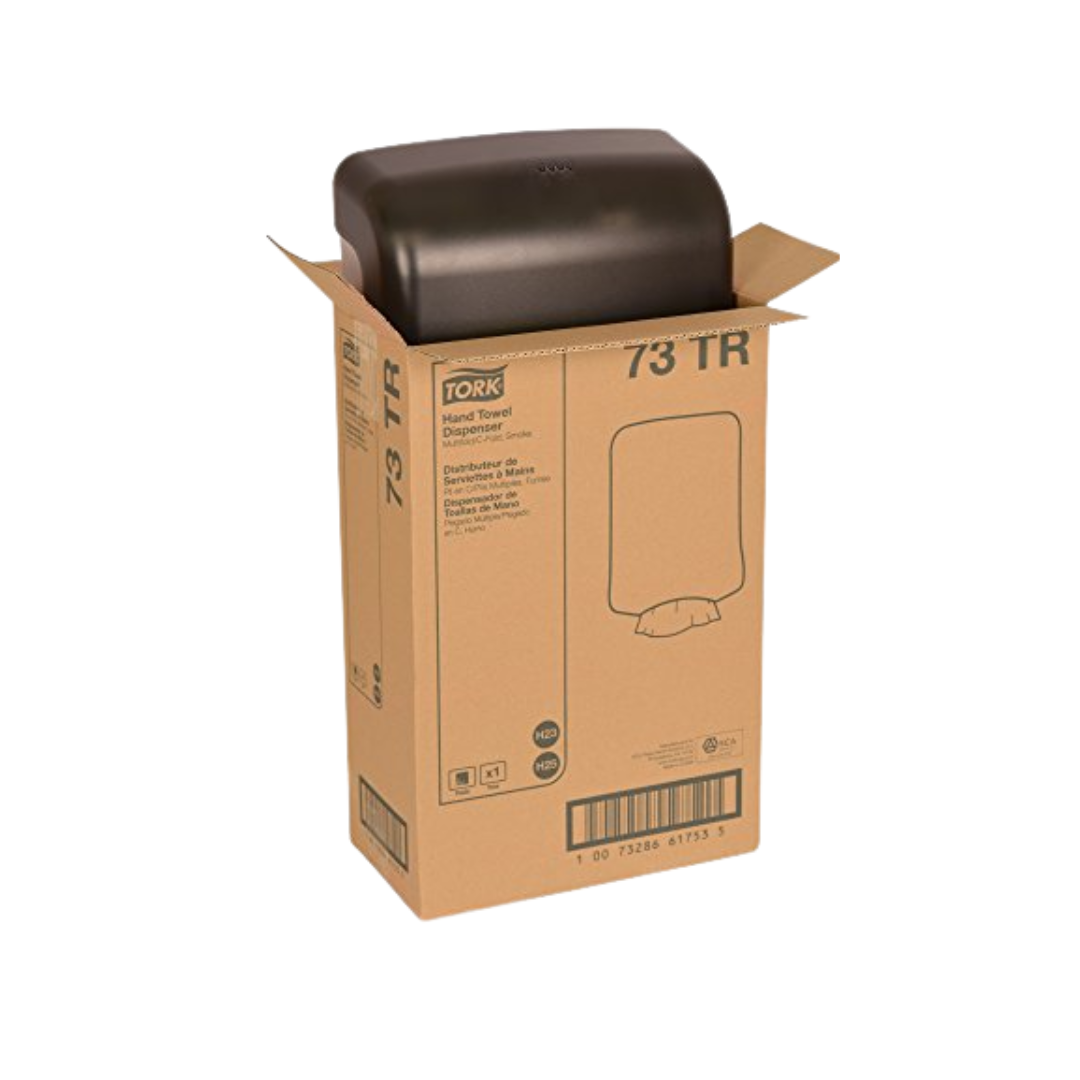 Tork® Multifold & C-Fold Hand Towel Dispenser – Smoke, H2, H25