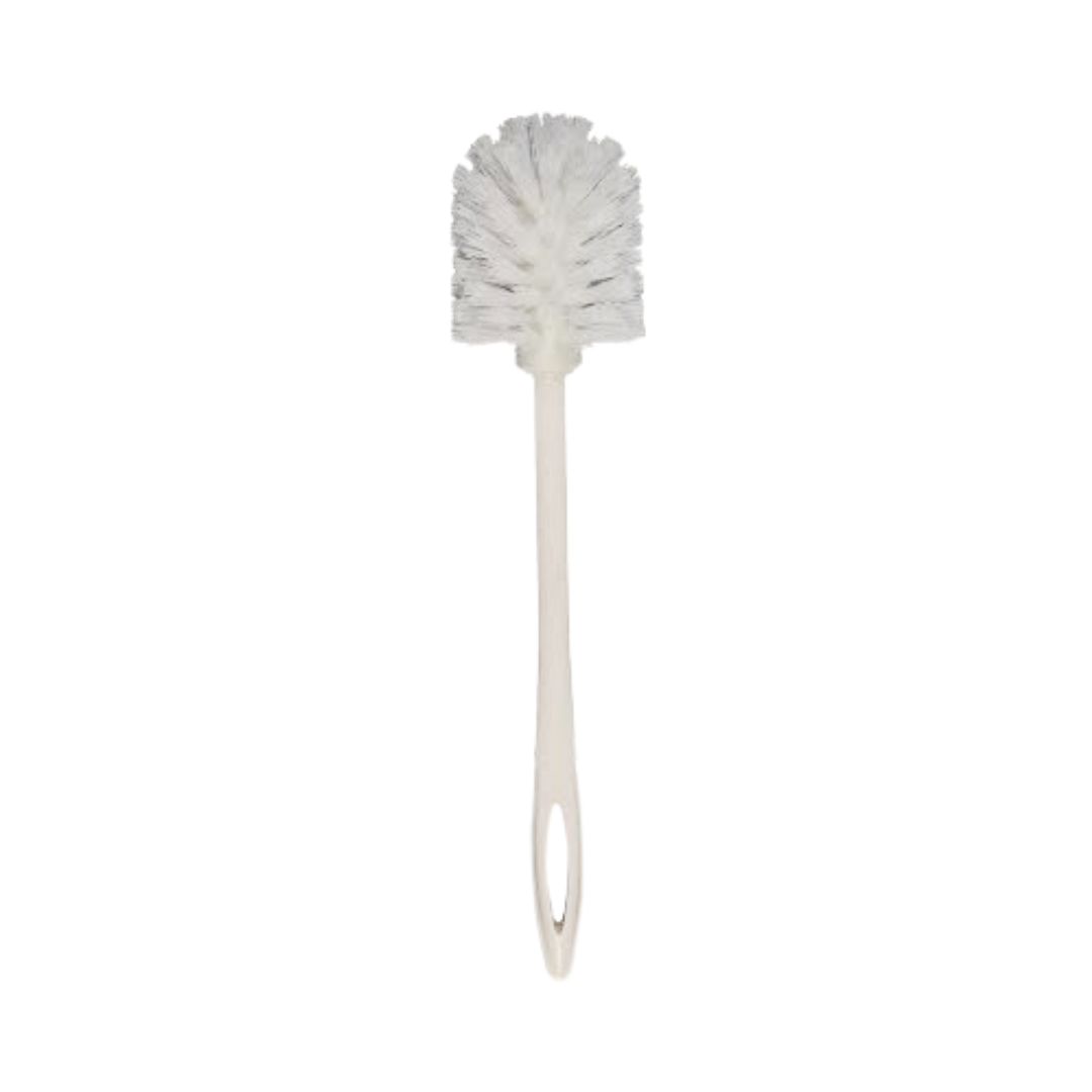 Rubbermaid® Toilet Bowl Brush – Plastic Handle, Polypropylene Fill, 14.5" Length, White