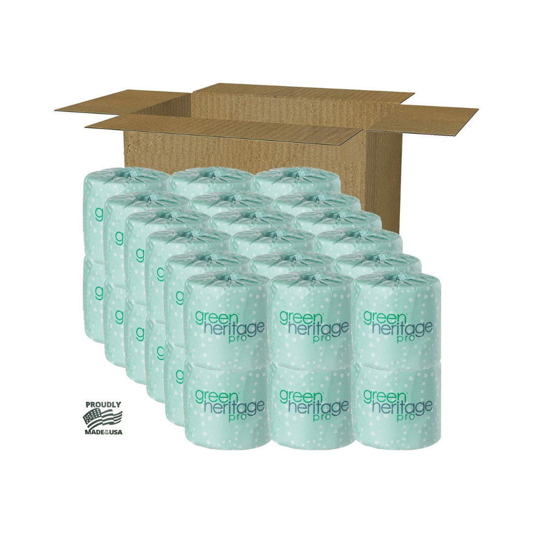 Resolute® Green Heritage Pro 2-Ply Bathroom Tissue – 4" x 3.1", 500 Sheets