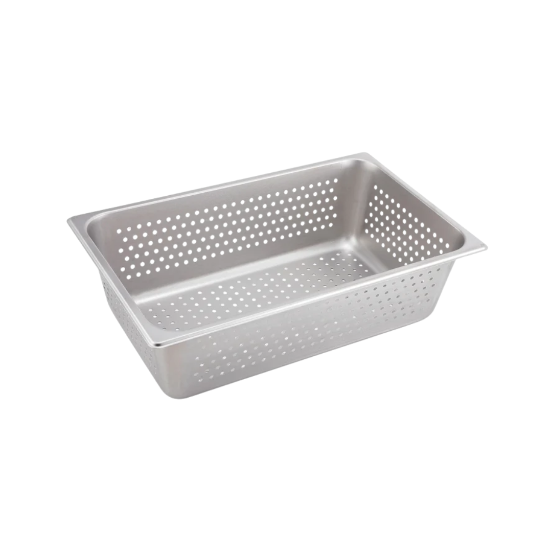Winco® Perforated Steam Table Pans – Full Size, 2.5", 4", 6"