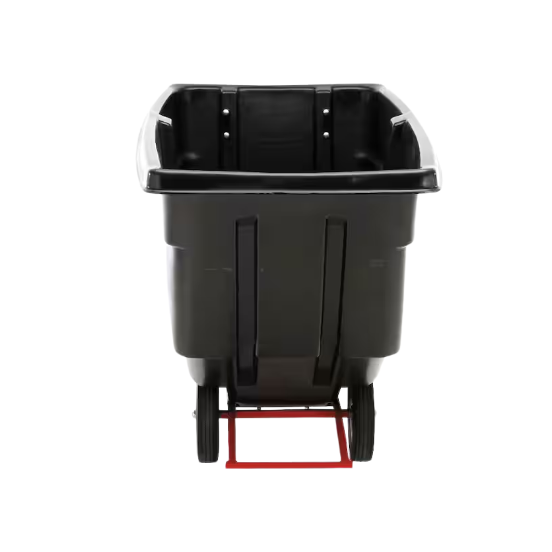 Rubbermaid® Rotomolded 1 Cubic Yd. Tilt Truck – Utility Duty, Black