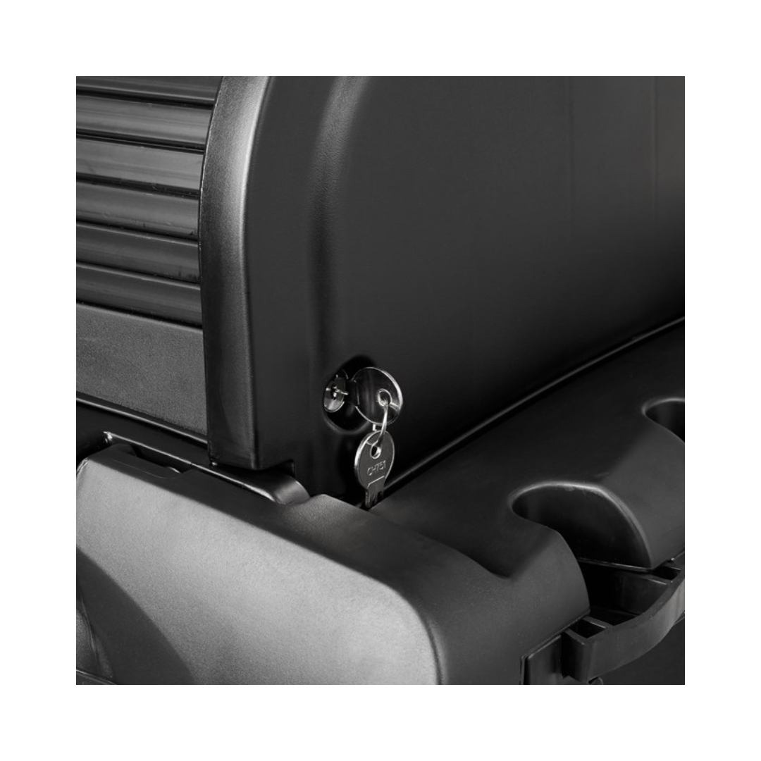 Rubbermaid® High Security Janitorial Cleaning Cart – Black