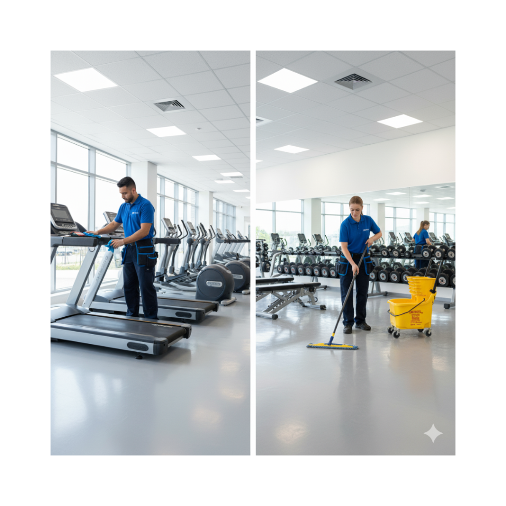 Professional Fitness Center Cleaning Service – Safe and Hygienic