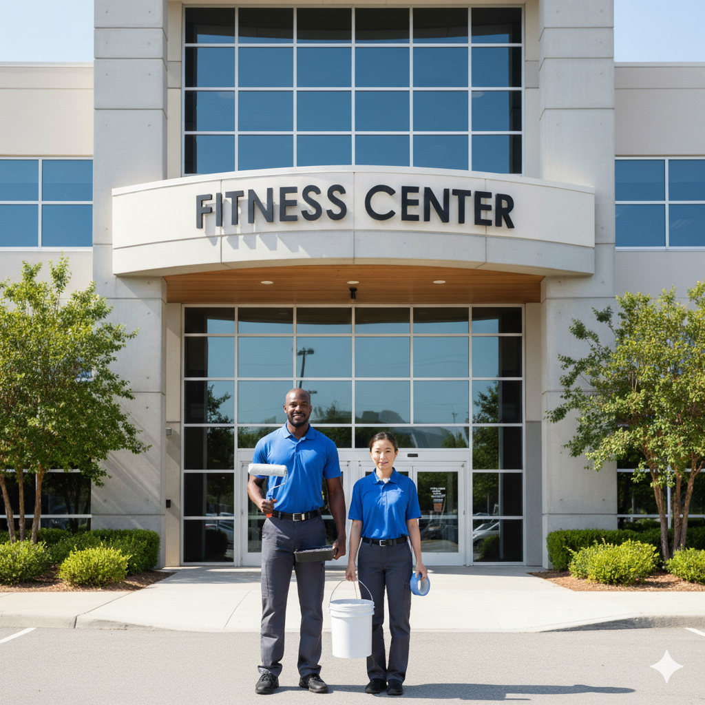 Professional Fitness Center Painting & Repair – Clean and Inviting Spaces