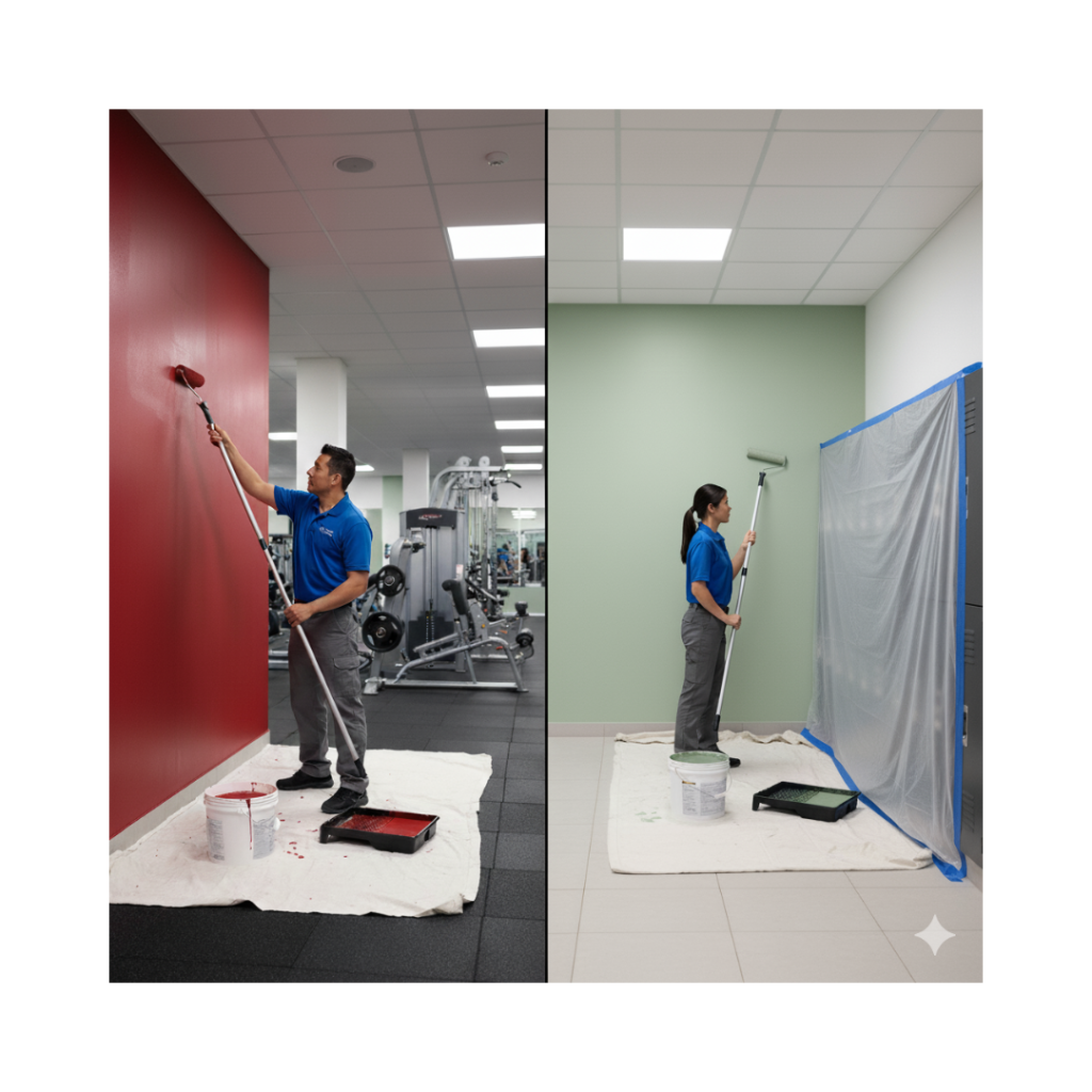 Professional Fitness Center Painting & Repair – Clean and Inviting Spaces