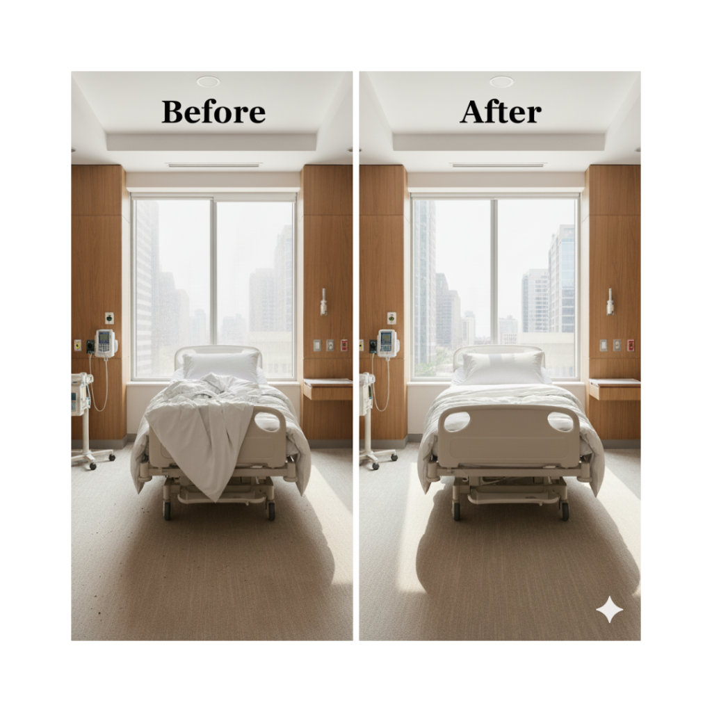 Professional Hospital Cleaning Service – Sterile and Safe