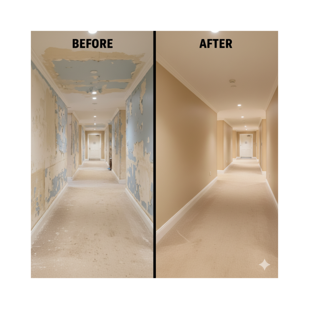 Professional Hotel Painting & Repair – Elegant and Inviting Spaces