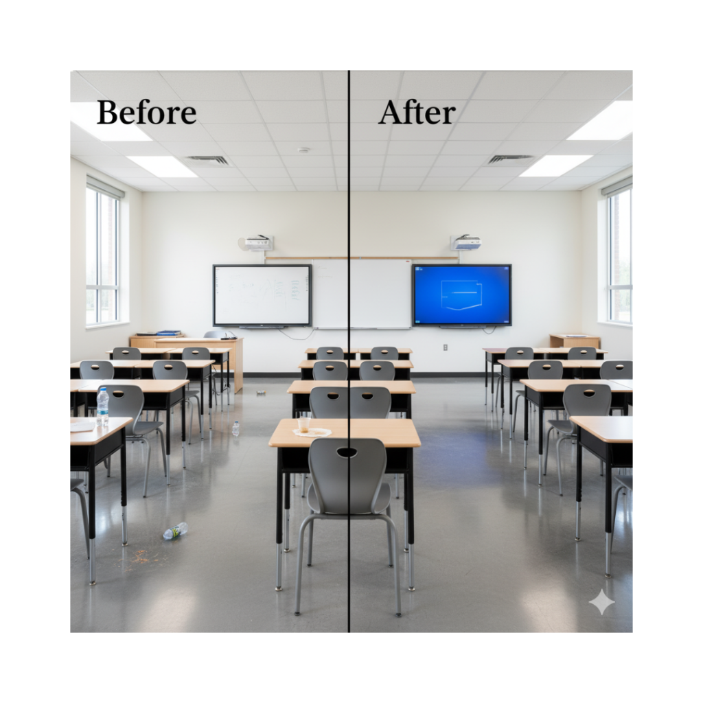 Professional School Cleaning Service – Clean and Safe