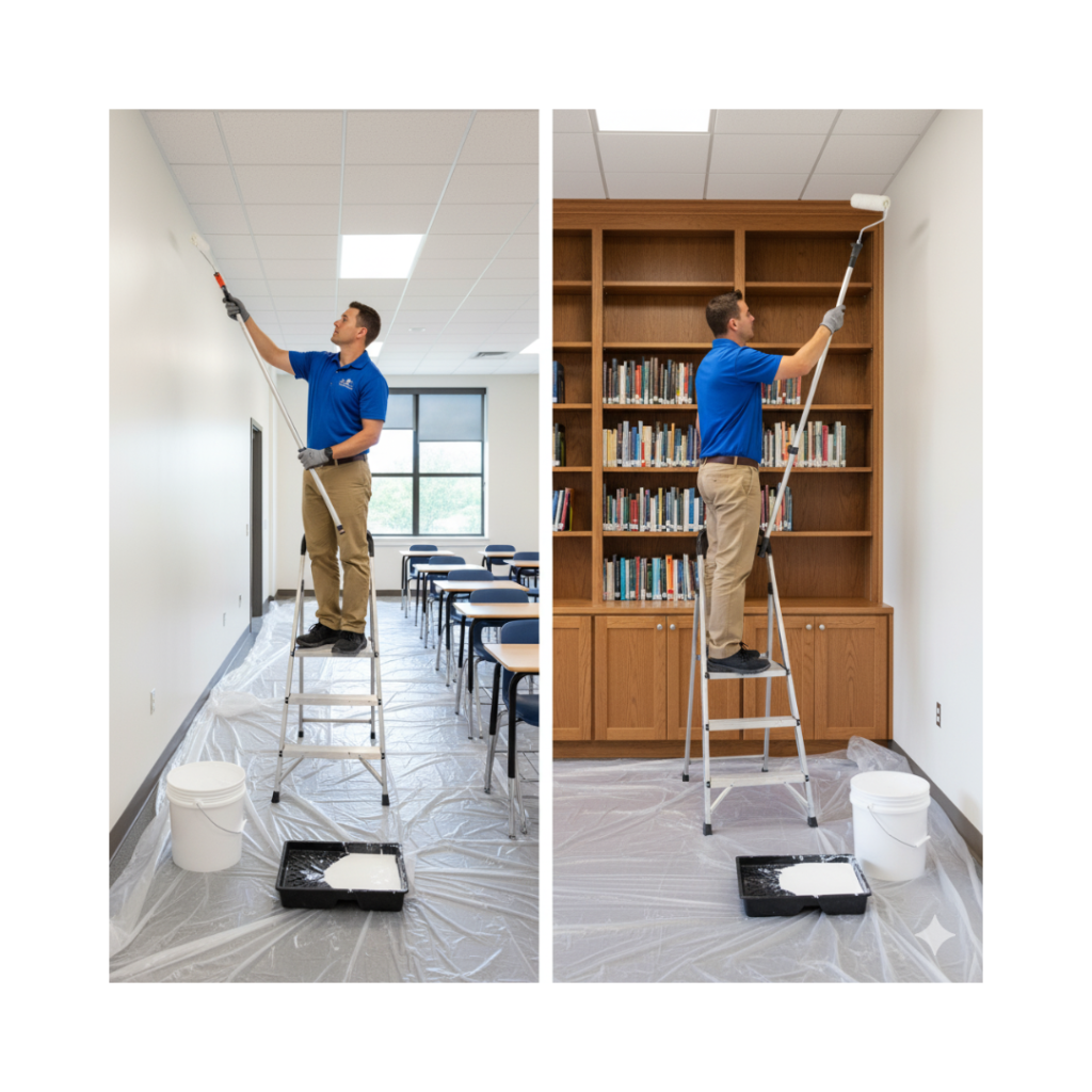 Professional University Painting & Repair – Clean and Productive Campus Spaces